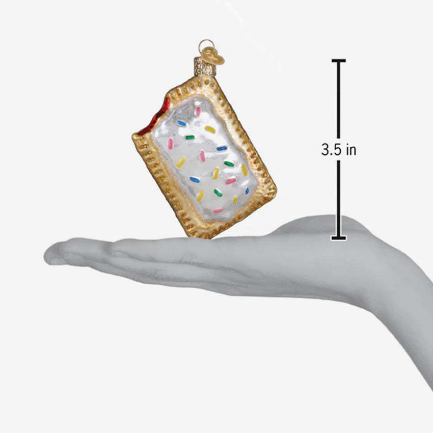 Old World Christmas | Blown Glass Ornament - Toaster Pastry