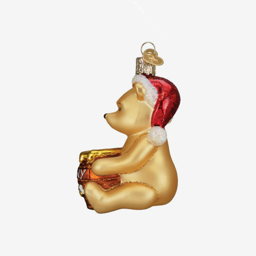 Old World Christmas | Blown Glass Ornament - Winnie-The-Pooh