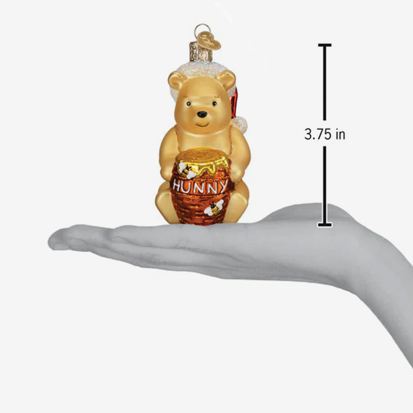 Old World Christmas | Blown Glass Ornament - Winnie-The-Pooh