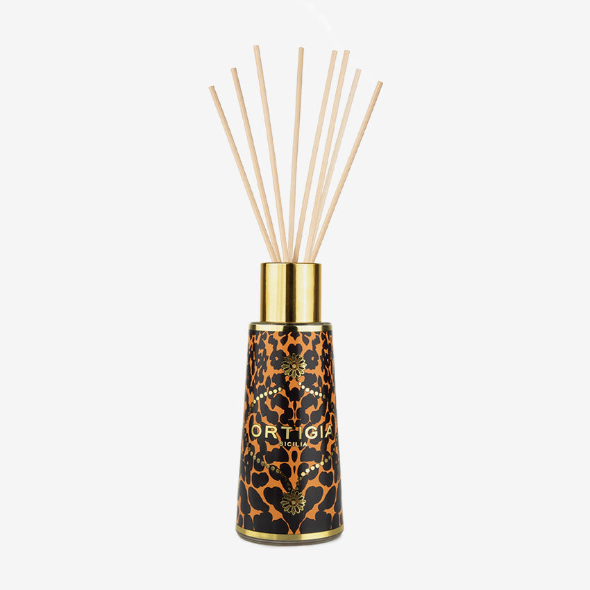 Ortigia | Diffuseur décoré Ambra Nera