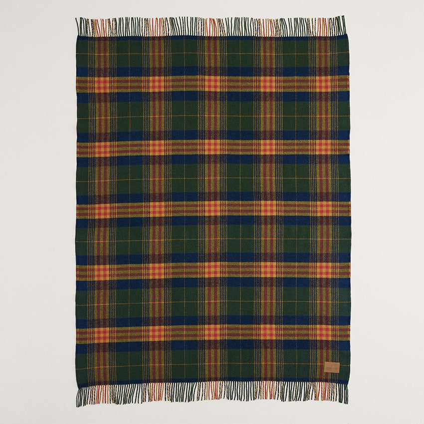 Pendleton | Motor Robe Throw with Leather Carrier - Forest Park