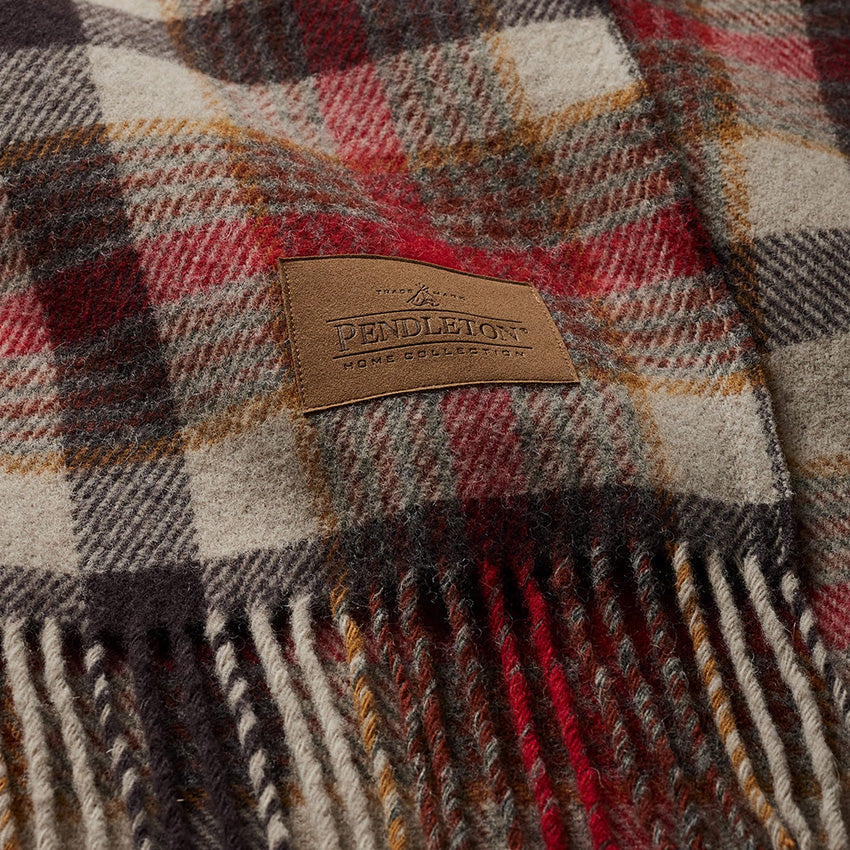 Pendleton | Motor Robe Throw with Leather Carrier - Lassen