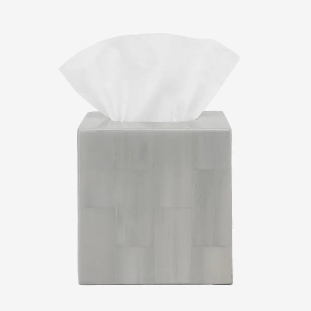Pigeon & Poodle | Arles Tissue Box - Light Gray
