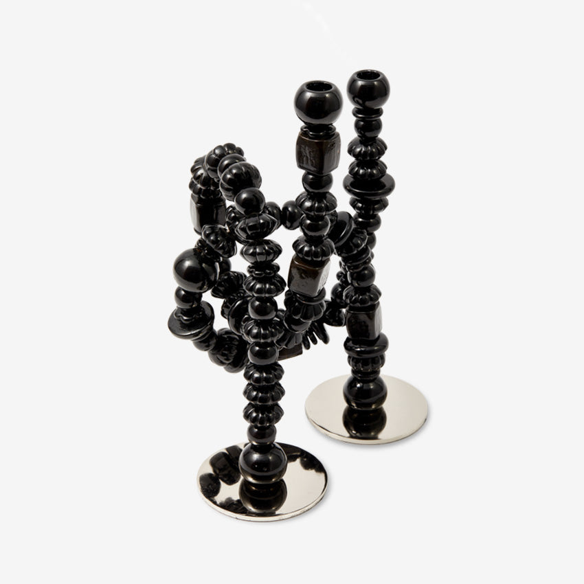 Polspotten | Beads Candle Holder