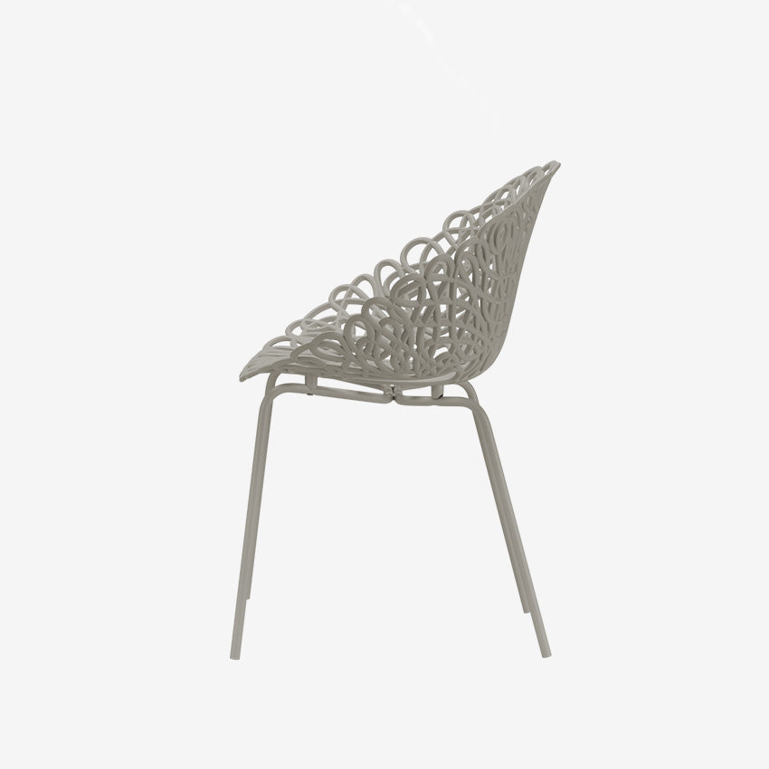 Qeeboo | Chaise Bacana Intérieur/Extérieur - Ensemble de 2