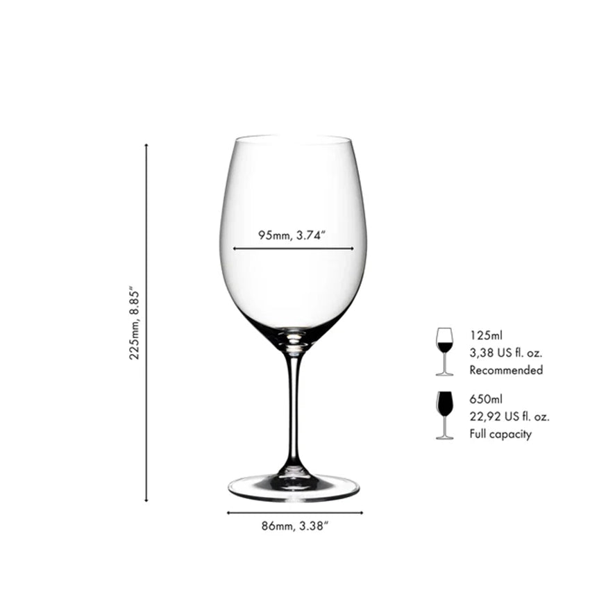 Riedel | Vinum 40th Cabernet Sauvignon / Merlot - Set of 4