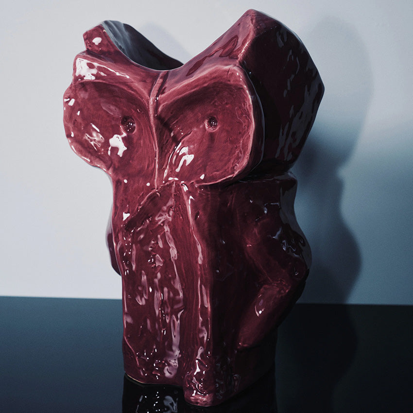 Serax | Owl Vase - Aubergine After Midnight