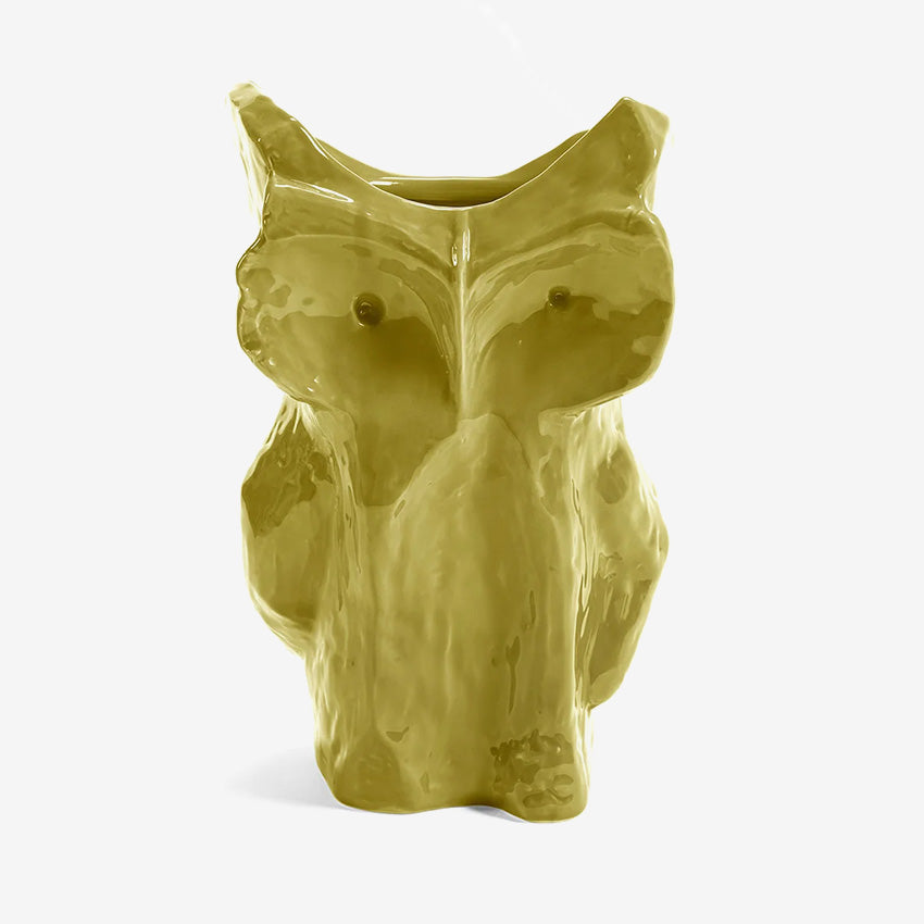Serax | Vase Owl - Yellow After Midnight