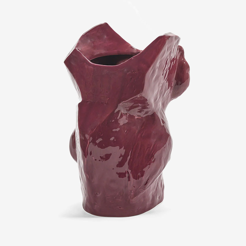 Serax | Owl Vase - Aubergine After Midnight