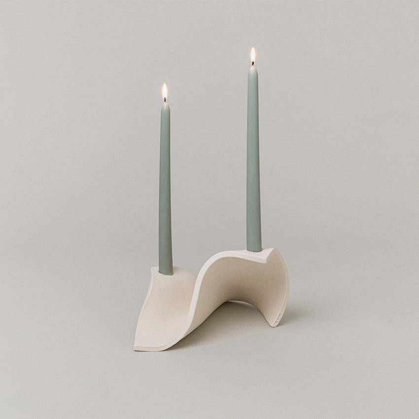 Sin | Drape Candelabra - Bone