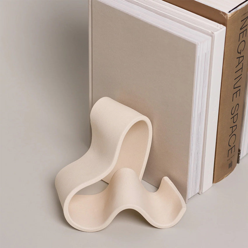 Sin | Fettu Bookends Pair - Bone