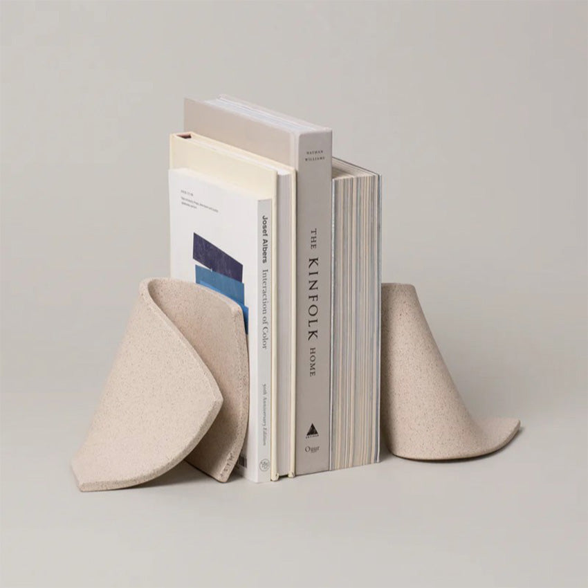 Sin | Serra Bookends Pair - Sand