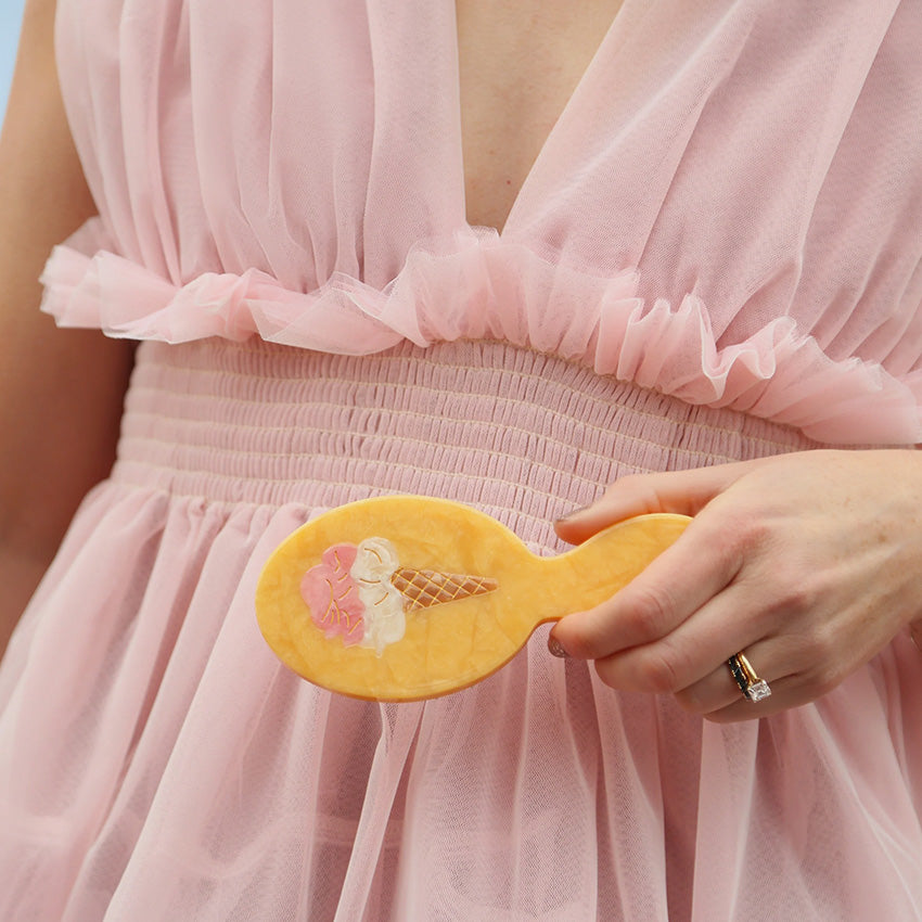 Solar Eclipse | Brosse Handbag Hero Gelato Peinte à la Main