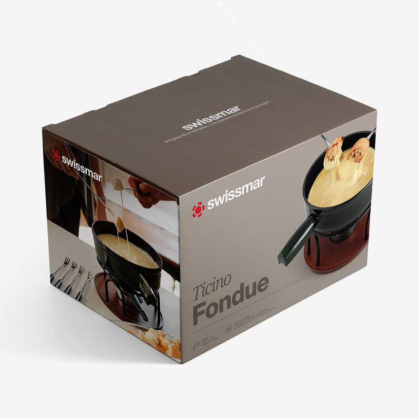 Swissmar | Ticino Cast Iron Fondue Set - 9 Pieces