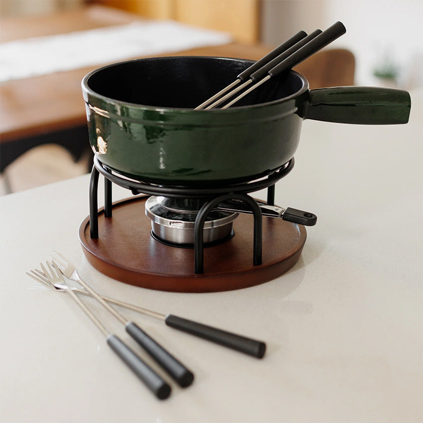 Swissmar | Ticino Cast Iron Fondue Set - 9 Pieces