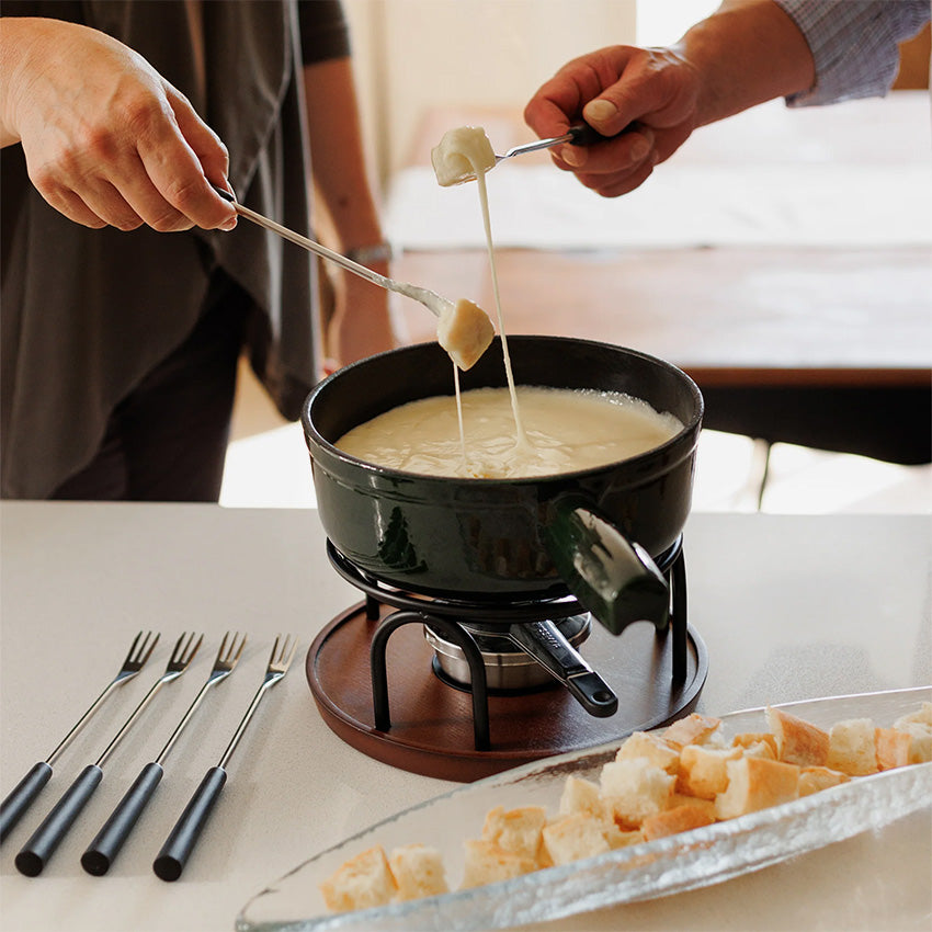 Swissmar | Ticino Cast Iron Fondue Set - 9 Pieces