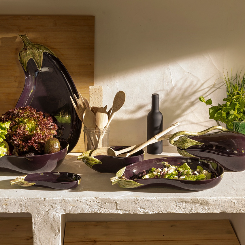 Bordallo Pinheiro | Saladier Aubergine