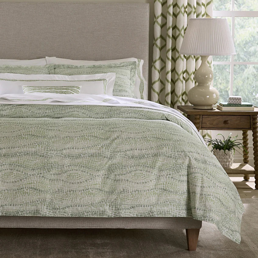 Sferra | Housse de couette Cobblestones grand lit/reine - Willow