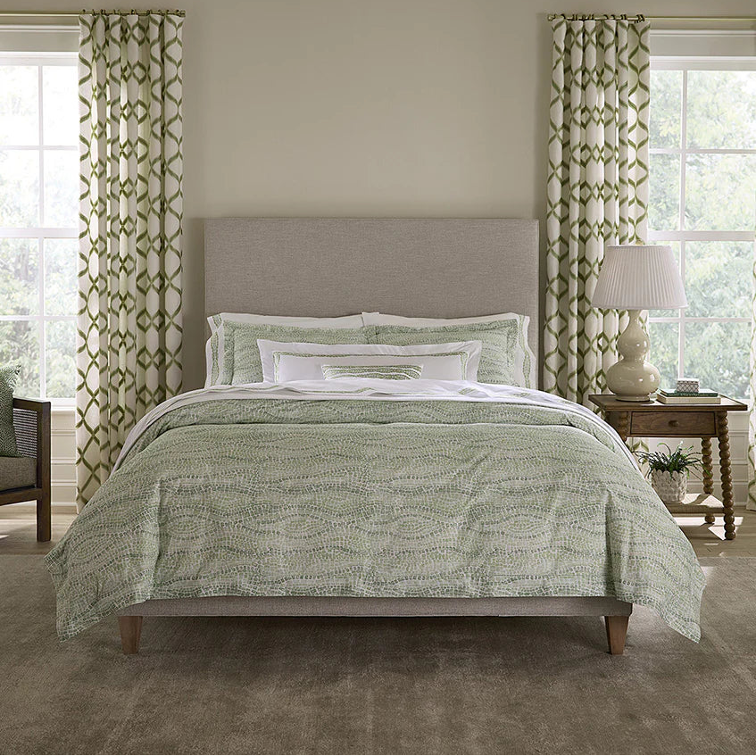 Sferra | Housse de couette Cobblestones grand lit/reine - Willow