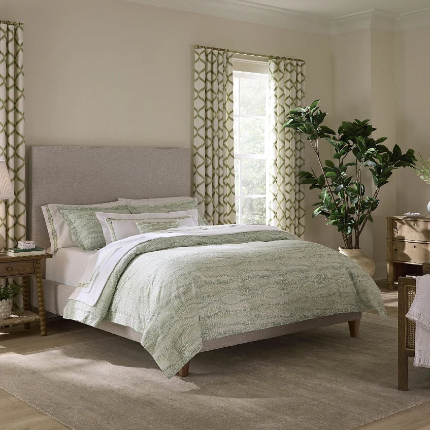 Sferra | Housse de couette Cobblestones grand lit/reine - Willow