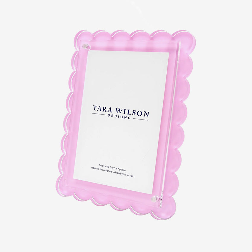 Tara Wilson Designs | Cadre festonné - 4 x 6 po