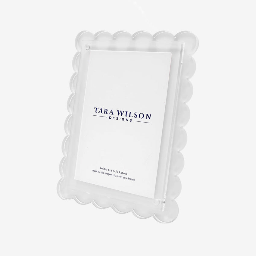 Tara Wilson Designs | Cadre festonné - 4 x 6 po