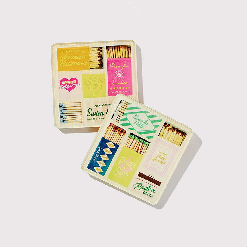 Tart By Taylor | California Matchbook Coasters - Set of 4
