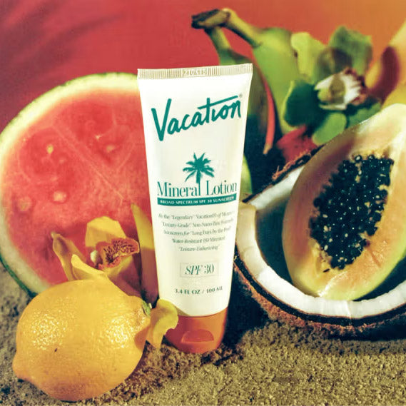 Vacation | Lotion minérale – FPS 30 – 3,4 oz