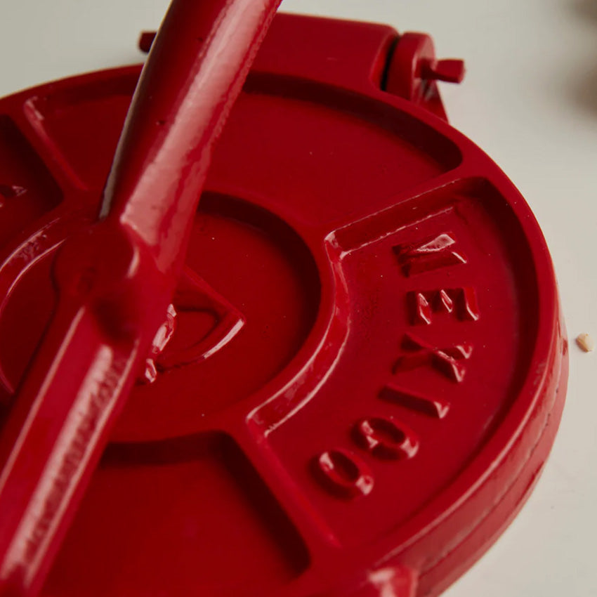 Verve Culture | Tortilla Press Red Cast Iron