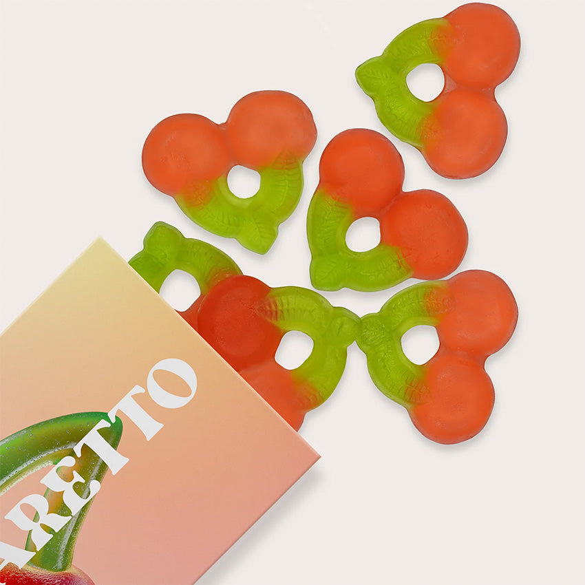 Vesper Bites | Bonbons gélifiés à la cerise amaretto