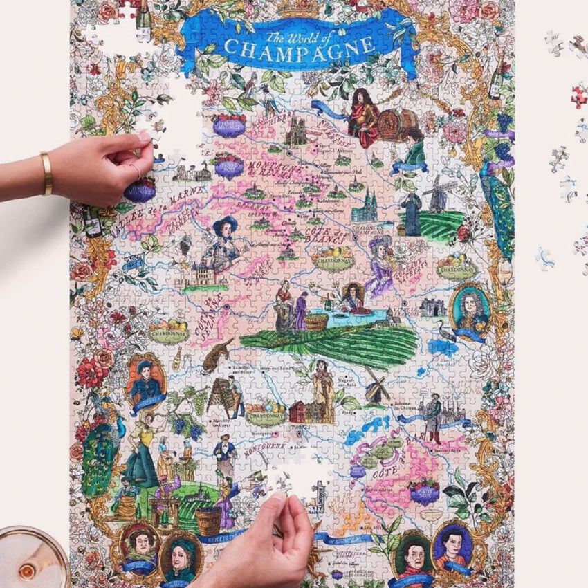 Water & Wines | Champagne Wine Puzzle