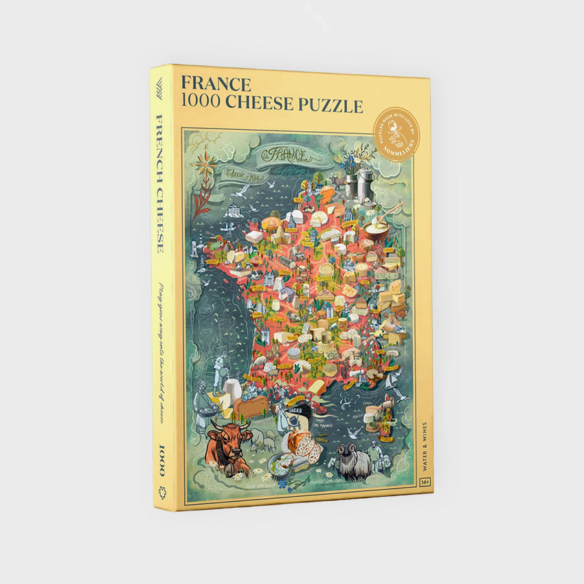 Water & Wines | France Cheese Puzzle