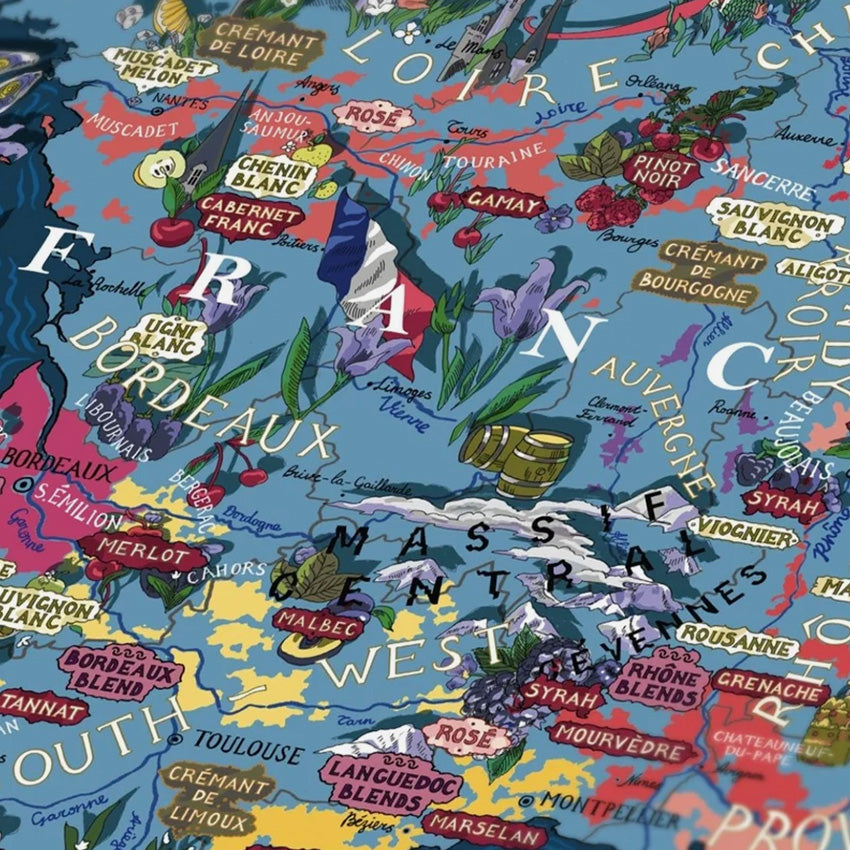 Water & Wines | France Wine Puzzle