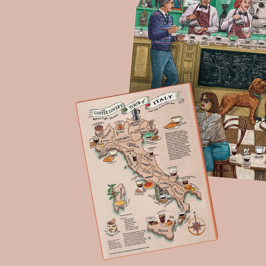 Water & Wines | Italy Coffee Puzzle