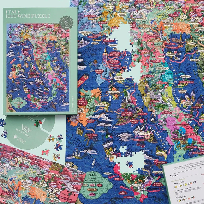 Water & Wines | Italy Wine Puzzle