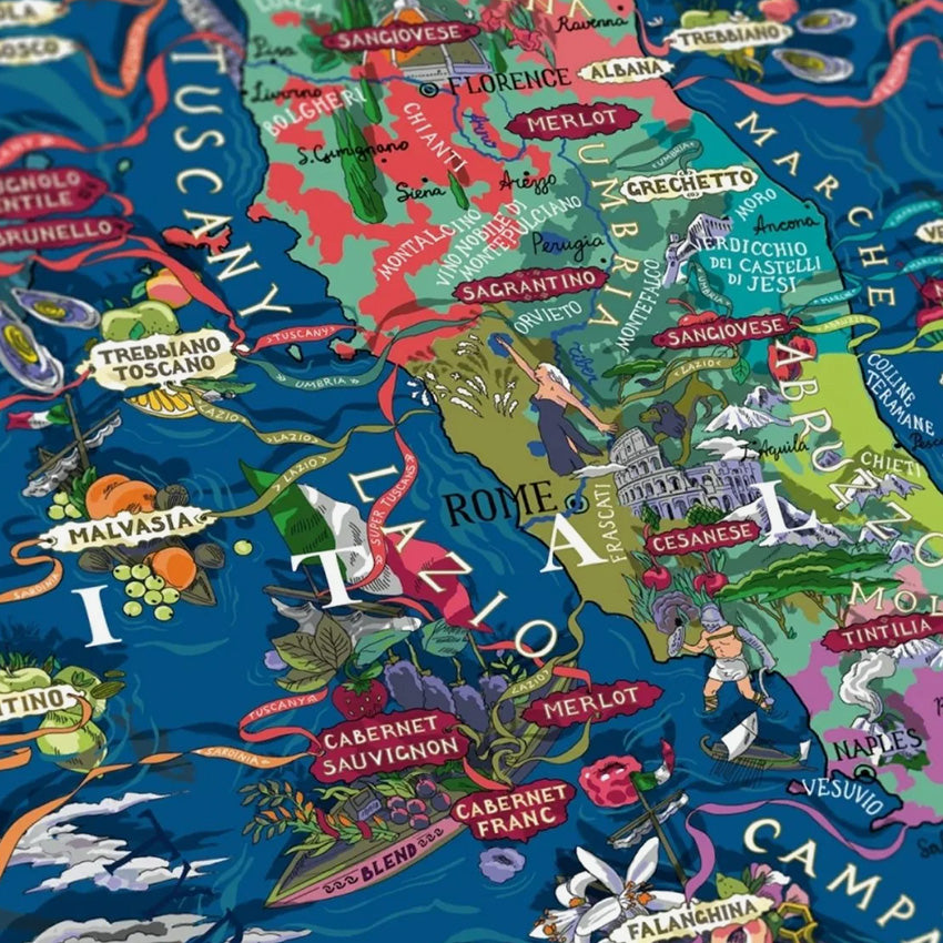 Water & Wines | Italy Wine Puzzle