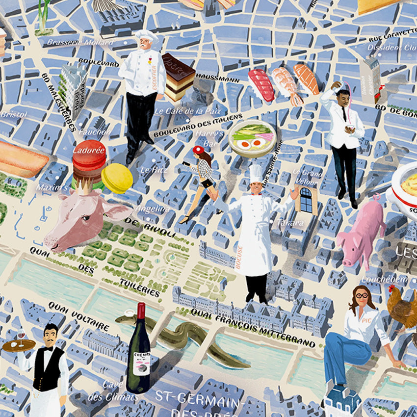 Water & Wines | Paris Gourmet Puzzle