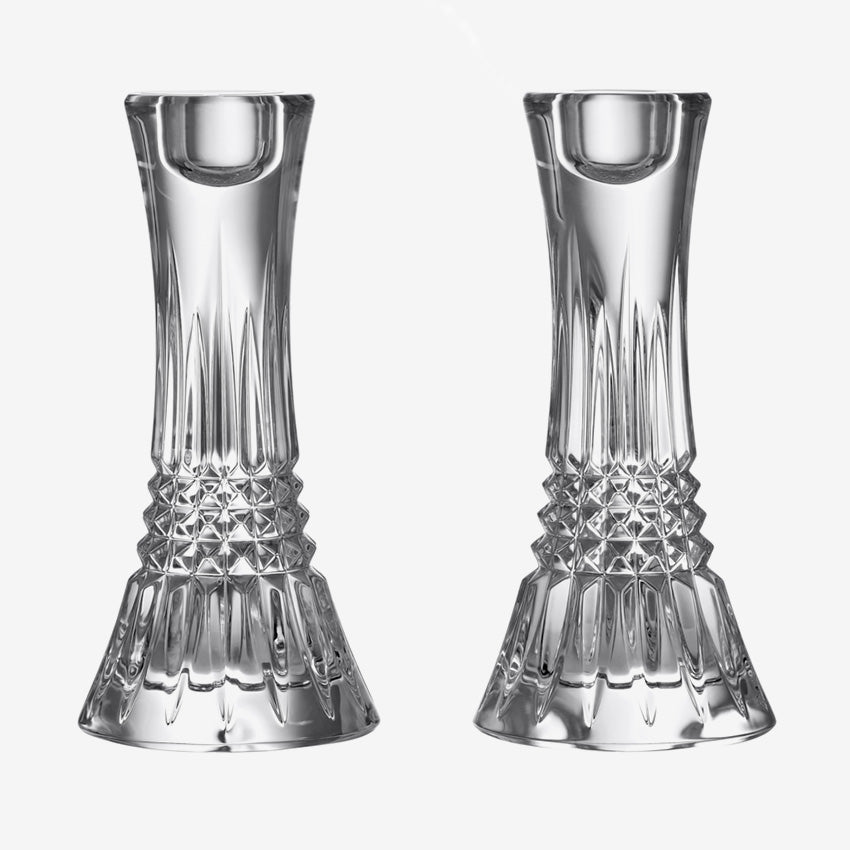 Waterford | Lismore Diamond Candlestick - Set of 2