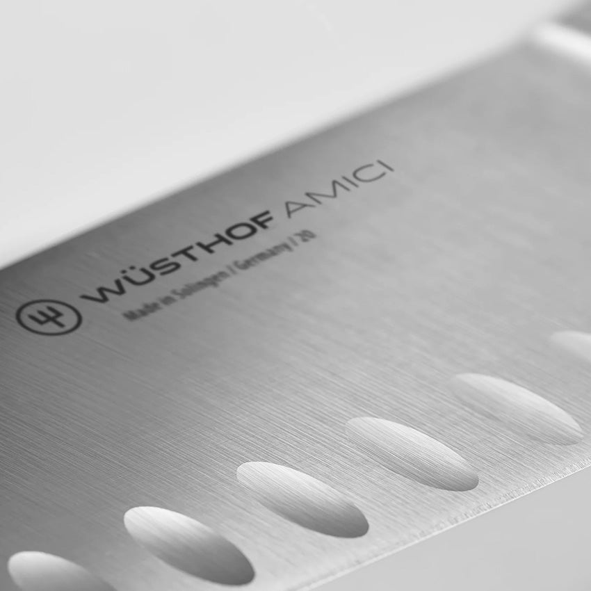 Wüsthof | Amici Santoku à bord creux 7"