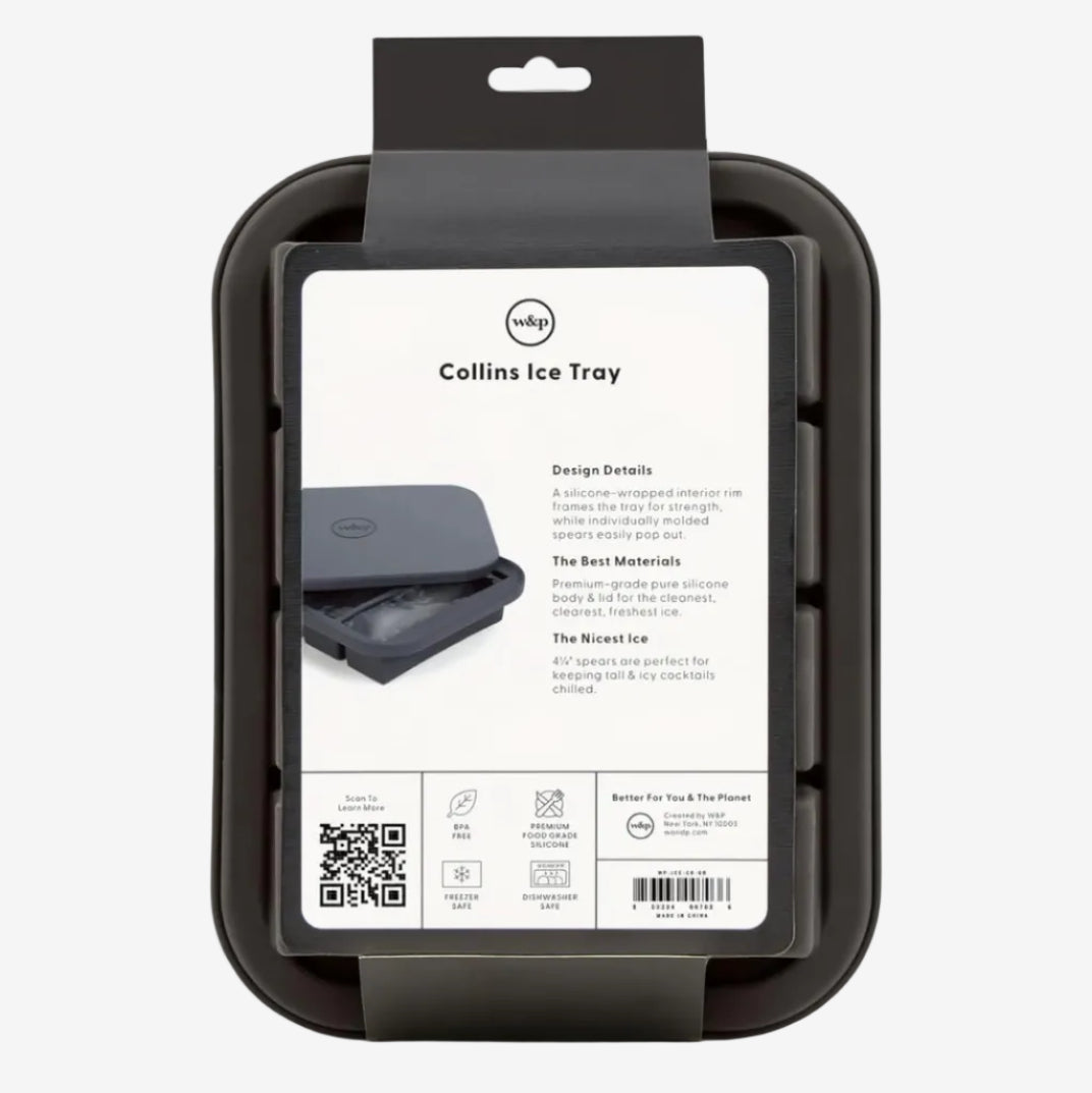 W&P | Collins Ice Tray - Charcoal