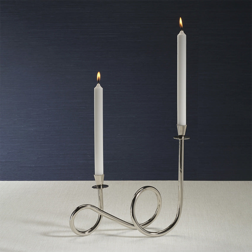 Zodax | Breda 2-Tier Brass Candle Holder