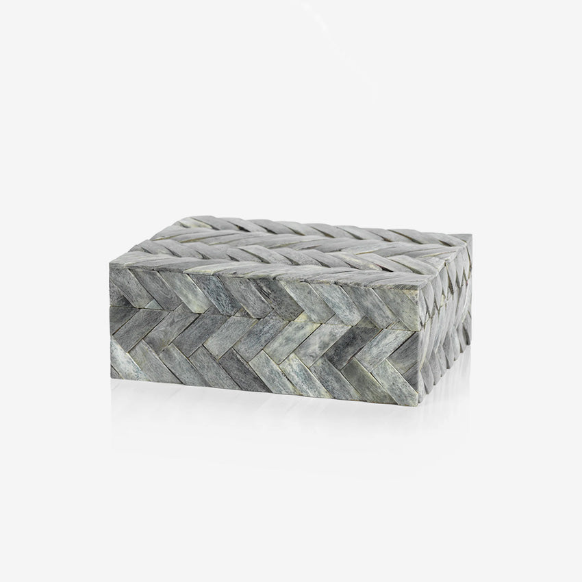 Zodax | Mayfair Woven Bone Box