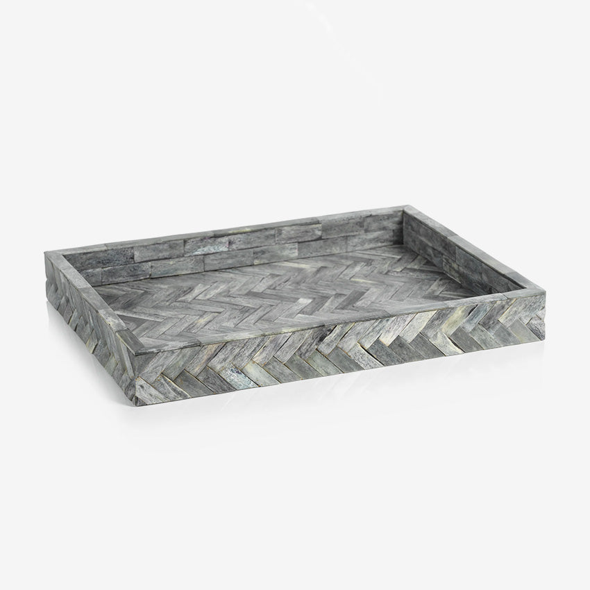 Zodax | Mayfair Woven Bone Tray
