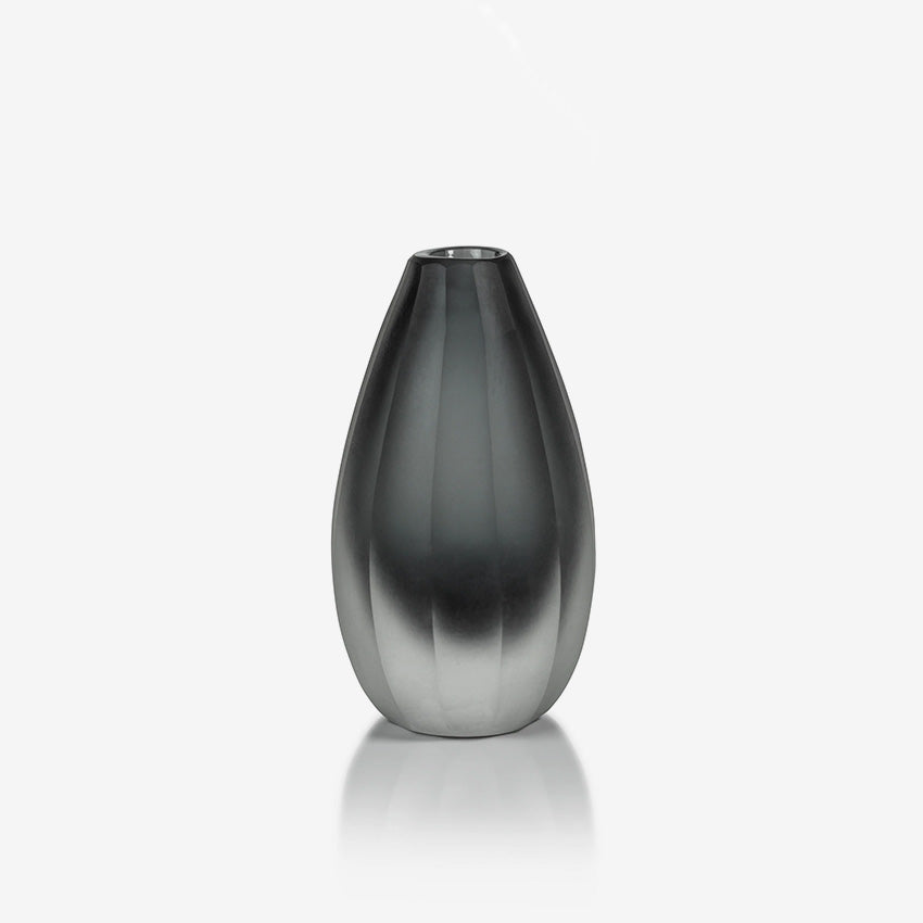 Zodax | Milano Cut & Frosted Vase