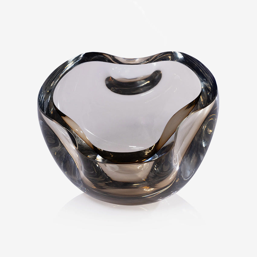 Zodax | Viento Glass Bowl - Taupe