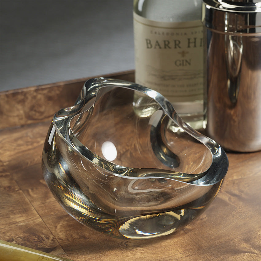 Zodax | Viento Glass Bowl - Taupe