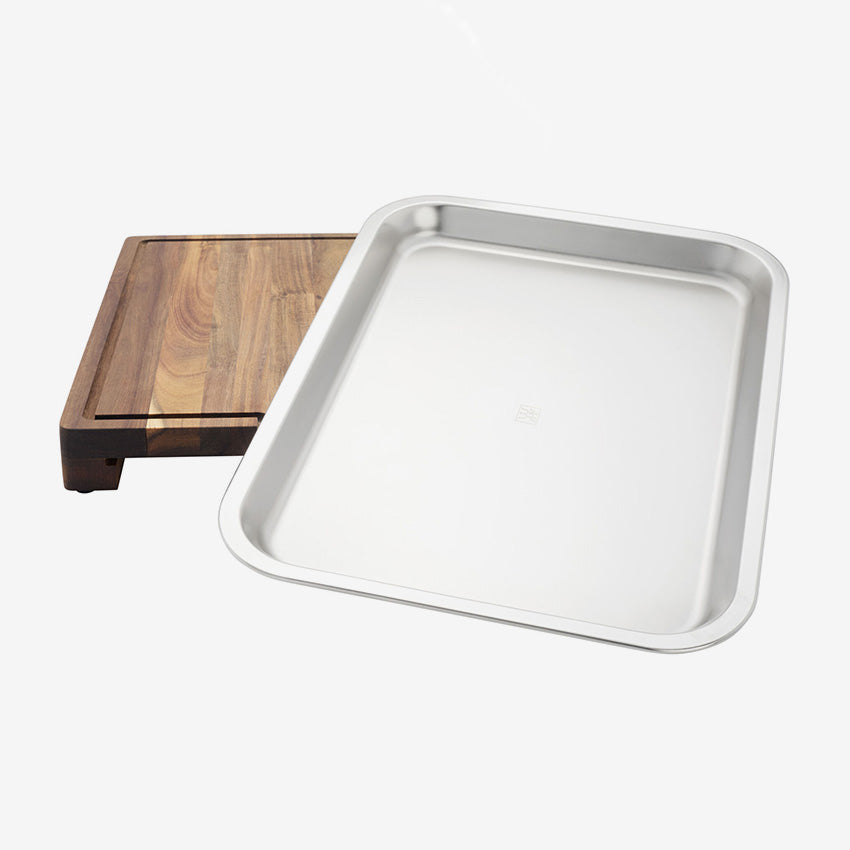 Zwilling | BBQ+ Acacia Cutting Board with Tray