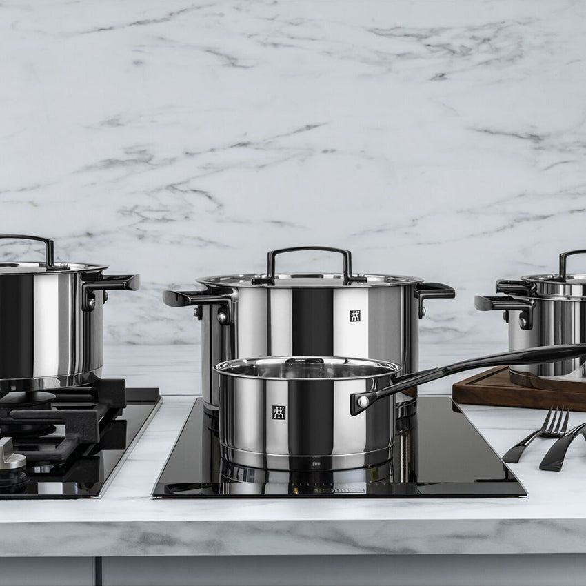 Zwilling | Bellasera Cookware Set 5/9 Pcs Silver Stainless Steel