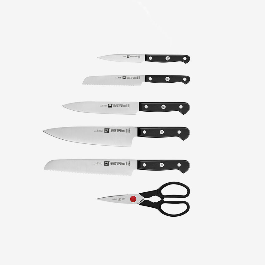 Zwilling | Gourmet Self-Sharpening Knife Block Set - 7 Pieces