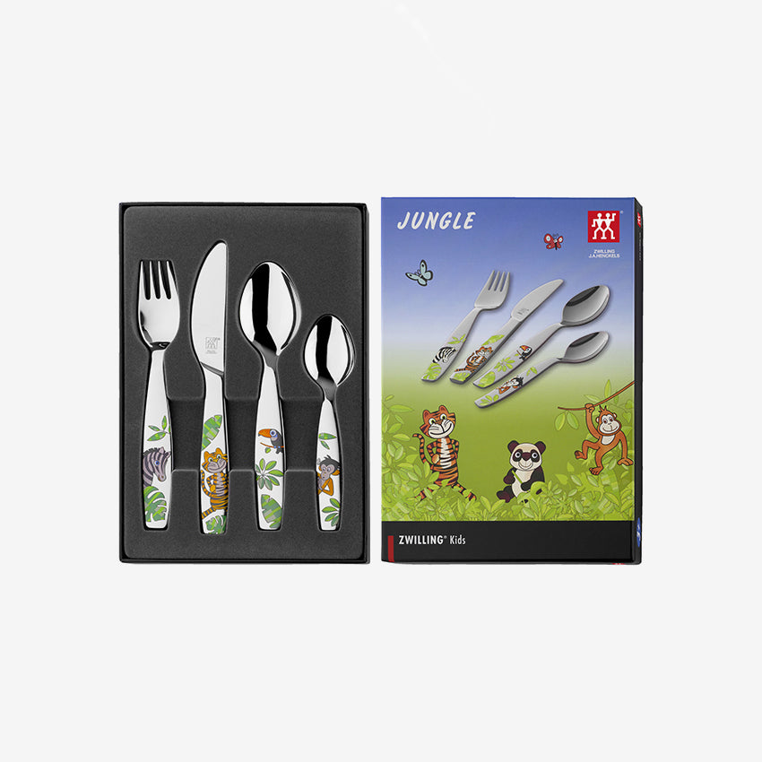 Zwilling | Ensemble de 4 Couverts Pour Enfants Jungle